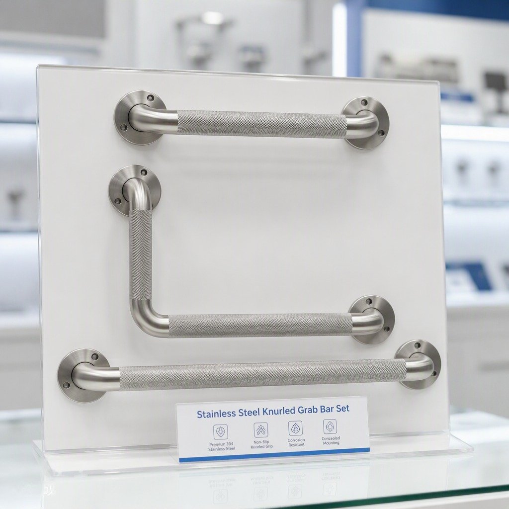 Bathroom Safety Grab Bars Set product detail