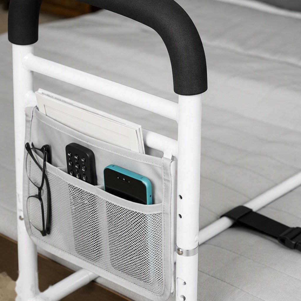 Bed Assist Rail for Seniors in use
