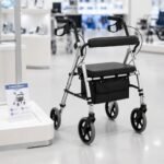Four-Wheel Rollator Walker with Seat product detail