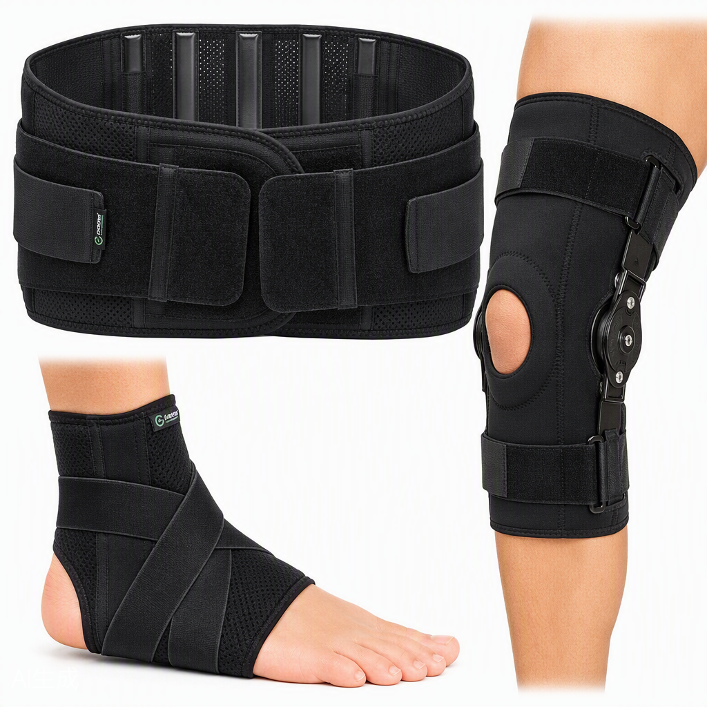 Adjustable orthopedic knee brace supplier