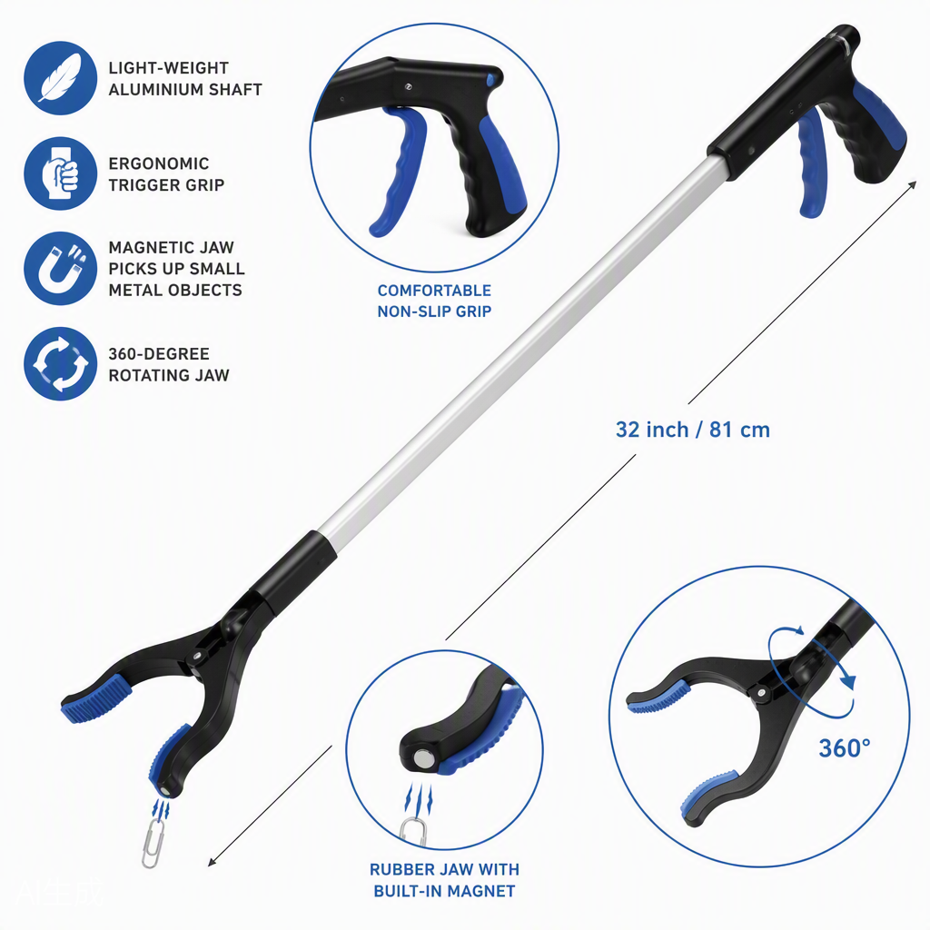 Reacher Grabber Tool 32-Inch